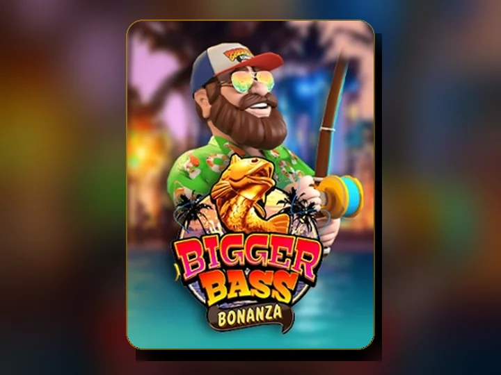 Bigger Bass Bonanza -kolikkopelin kansikuva