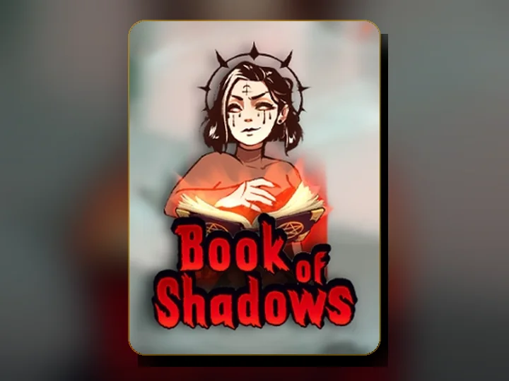 Book of Shadows -kolikkopelin kansikuva